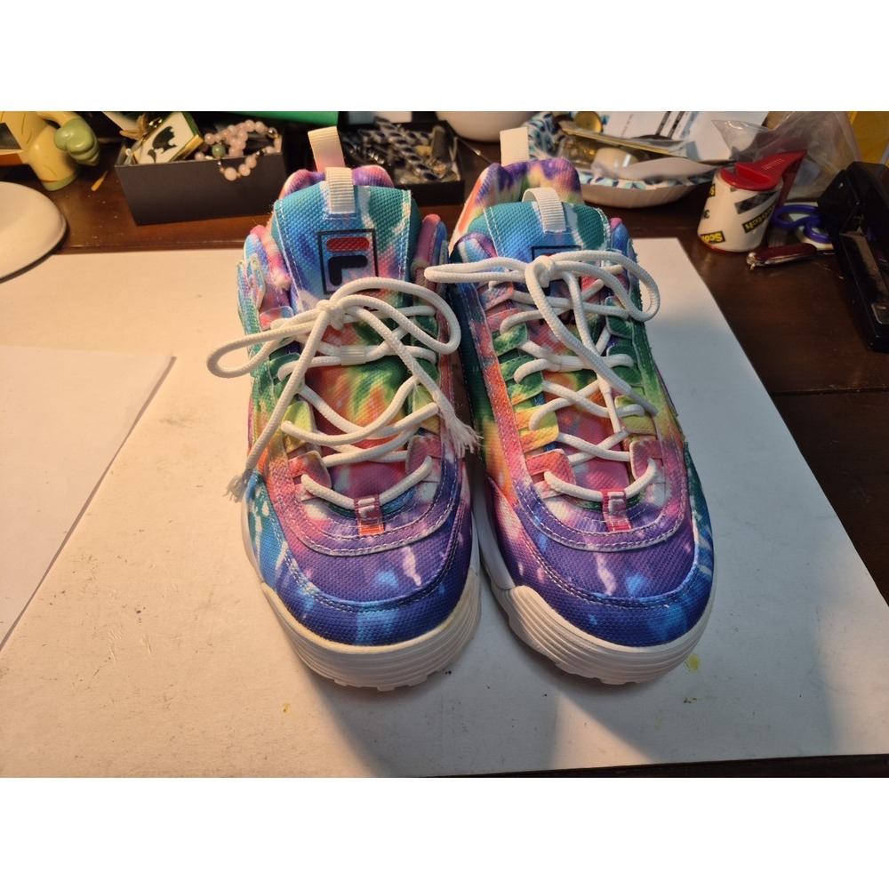 Fila Tennis Shoes Bright And Tropical Looking - Picture 6 of 7